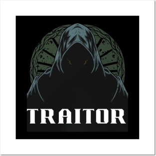 Traitor The Traitors TV Shows Spooky Gift for Fan of The Traitors TV Show Faithful Posters and Art